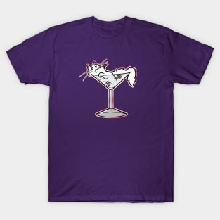 Martini Cat T-Shirt